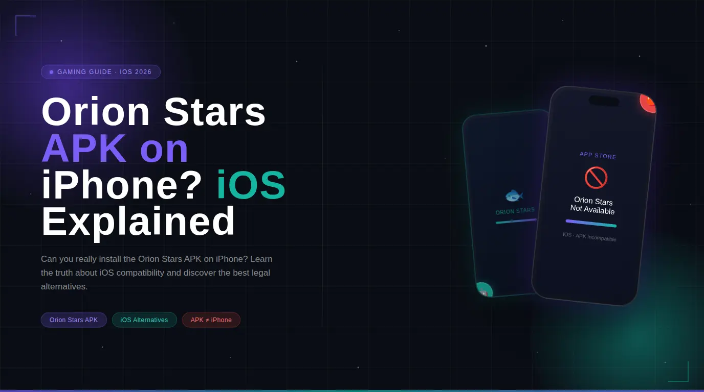 Orion Stars APK on iPhone